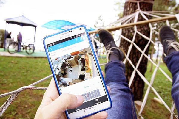 Vidéosurveillance via smartphone