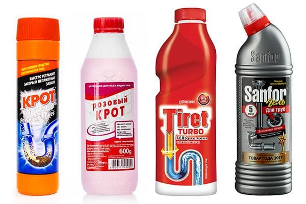 Produits chimiques pour les blocages