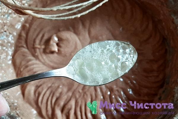 Bicarbonate de soude pour la pâte