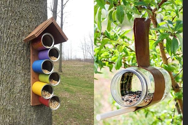 Les mangeoires à oiseaux peuvent