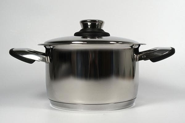 Poêle en acier inoxydable