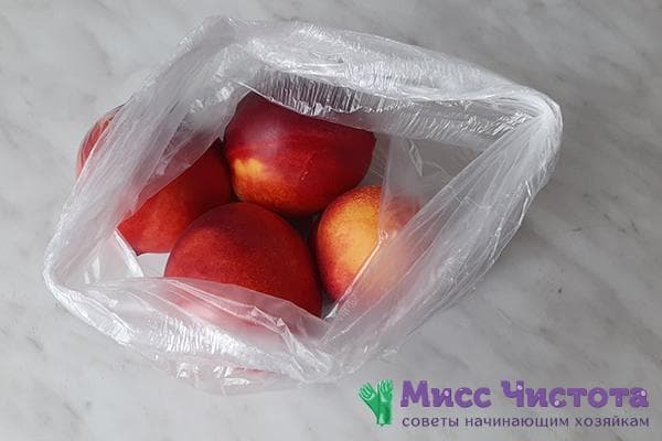 Forfait avec nectarines