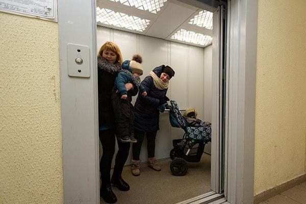 Ascenseur de service