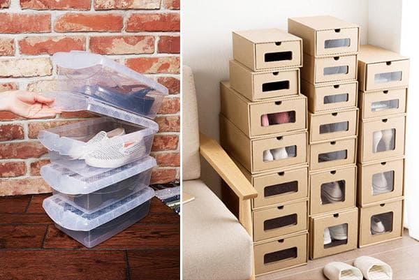 Boîtes et boîtes pour ranger les chaussures