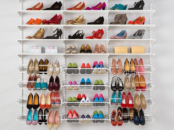 Ranger les chaussures dans le dressing