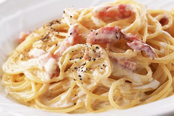 Pâtes à la carbonara
