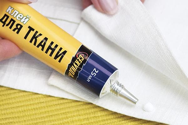 Utiliser de la colle à tissu
