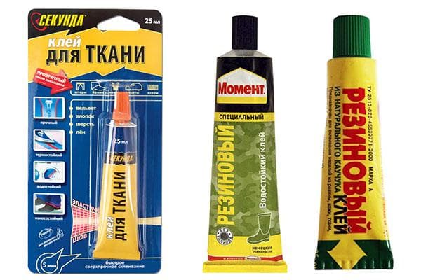 Adhésif pour tissu en caoutchouc