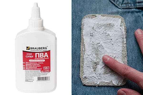 Colle PVA pour coller du tissu et du cuir