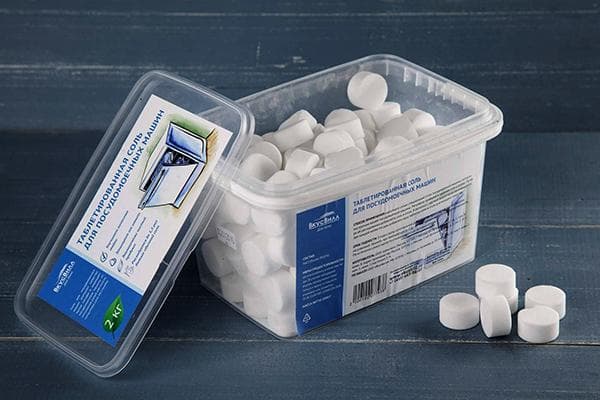 Sel en tablette pour lave-vaisselle