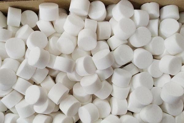 Sel en tablette pour piscines