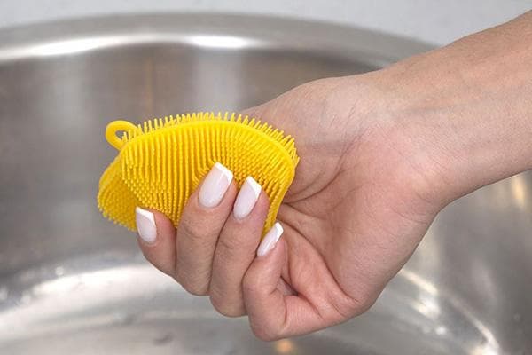 Éponge à vaisselle en silicone