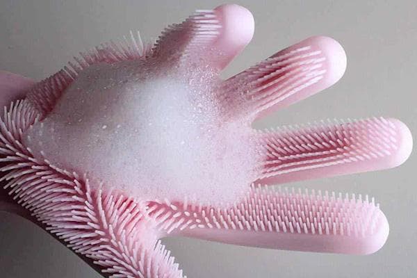 Gant de vaisselle en silicone