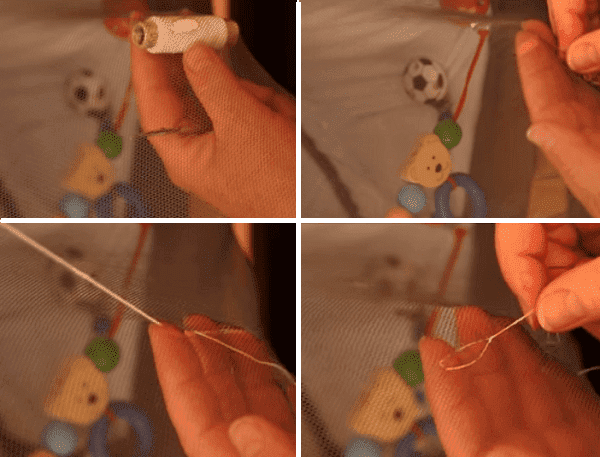 Moustiquaire à repriser