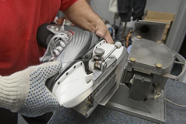 Affûtage professionnel des patins