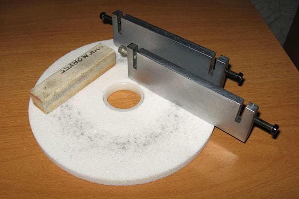 Équipement pour affûter les patins à la maison