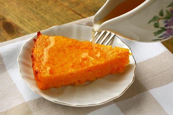 Manne de potiron au sirop