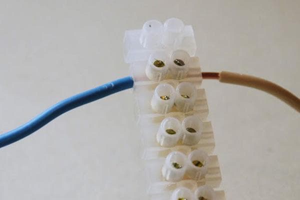 Pince à vis pour fils