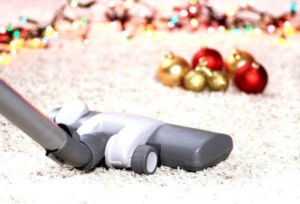 Nettoyer l'appartement pour le nouvel an