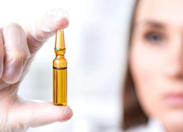 Ampoule avec médicament