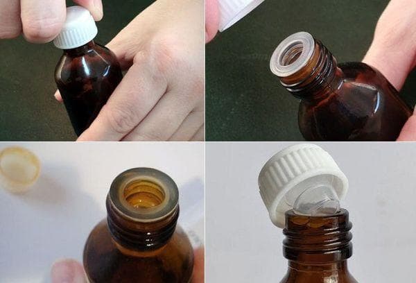 Retirer le bouchon du flacon
