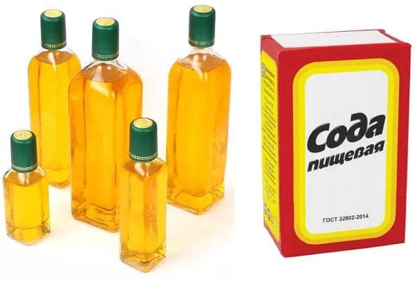 Soda de nettoyage de bouteilles