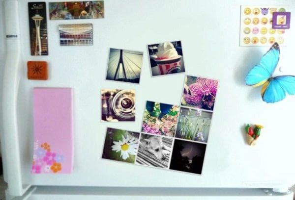 Aimant photo pour réfrigérateur