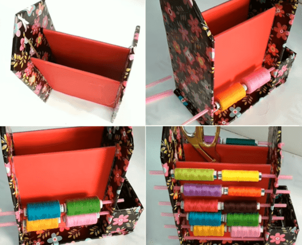 Organisateur fonctionnel en carton