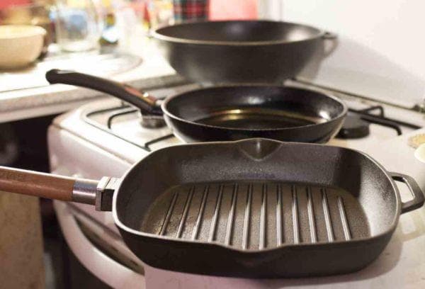 Différents types de poêles