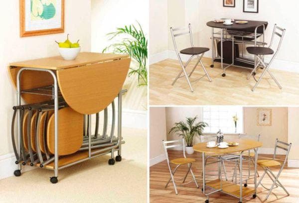 Modèles de tables pliantes