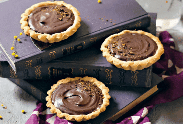 Tartelettes au caillé et au chocolat