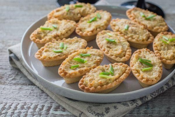 Apéritif de foie de morue