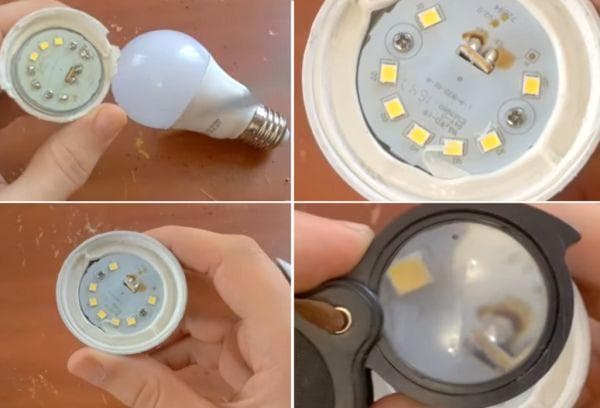 Conversion d'ampoule