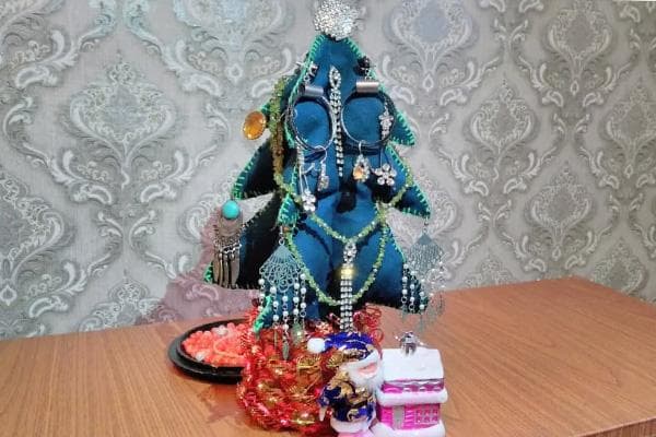 Coudre rapidement un sapin de Noël en tissu pour le Nouvel An - avec mon patron, c'est facile même pour une couturière novice