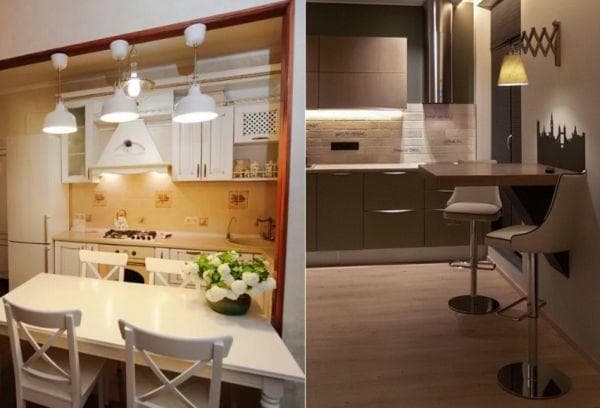 Applique près de la table à manger