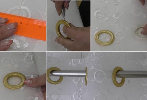 Oeillets de fixation