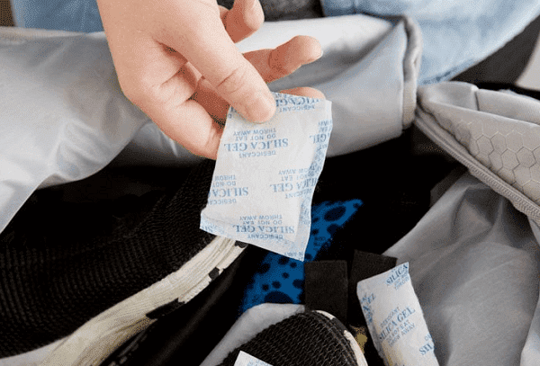 Gel de silice pour sac de sport