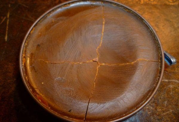 Cirage séché marron