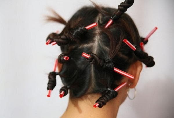 Boucles sur tubes à cocktail