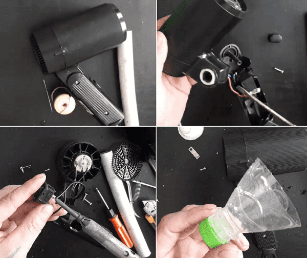 Aspirateur fait maison