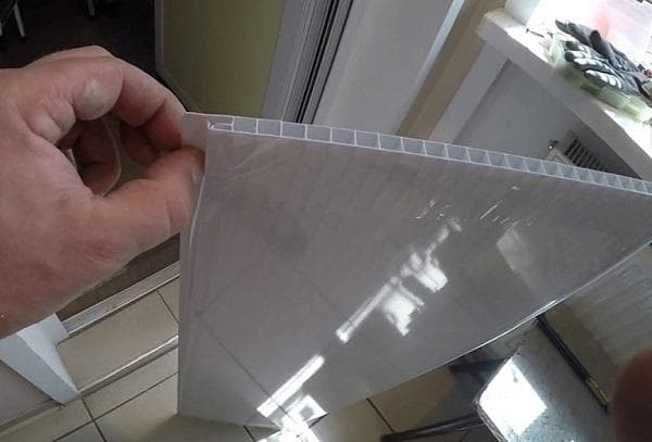 Panneau en plastique