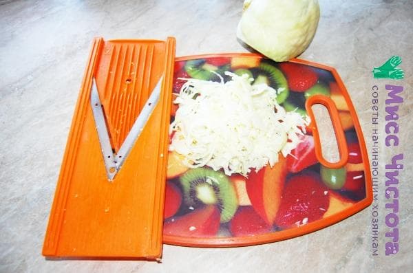 rouleau de chou râpé