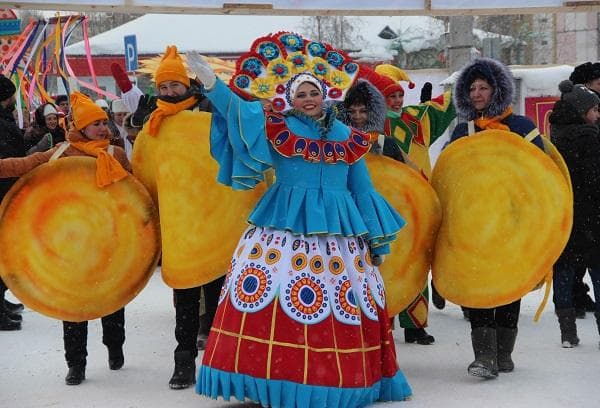 Grandes crêpes Maslenitsa