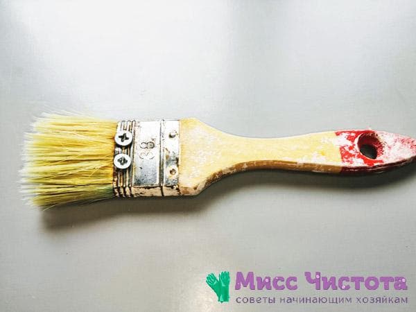 comment renforcer les poils d'un pinceau