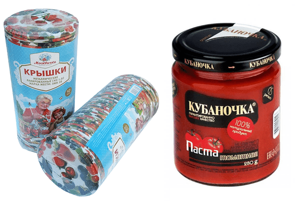 Bouchons à vis et étain