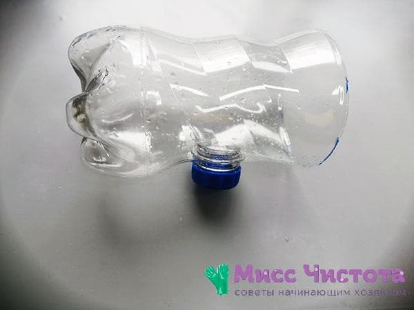 modification d'une bouteille en plastique