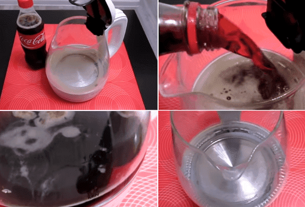 Coca Cola pour l'échelle