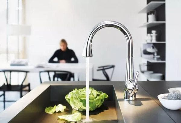 Robinet dans la cuisine