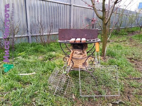 barbecue en plein air
