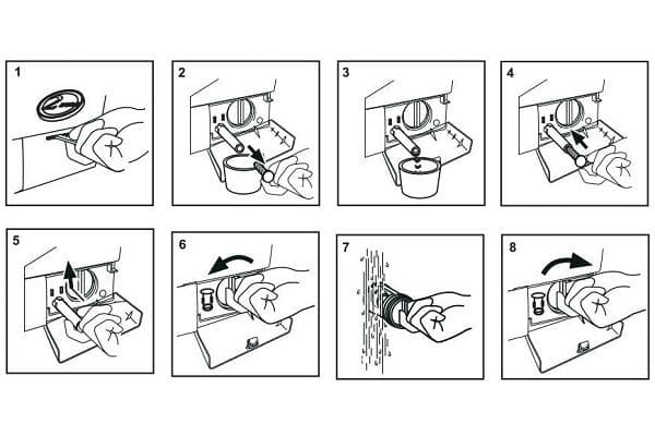 Nettoyer le filtre de la machine